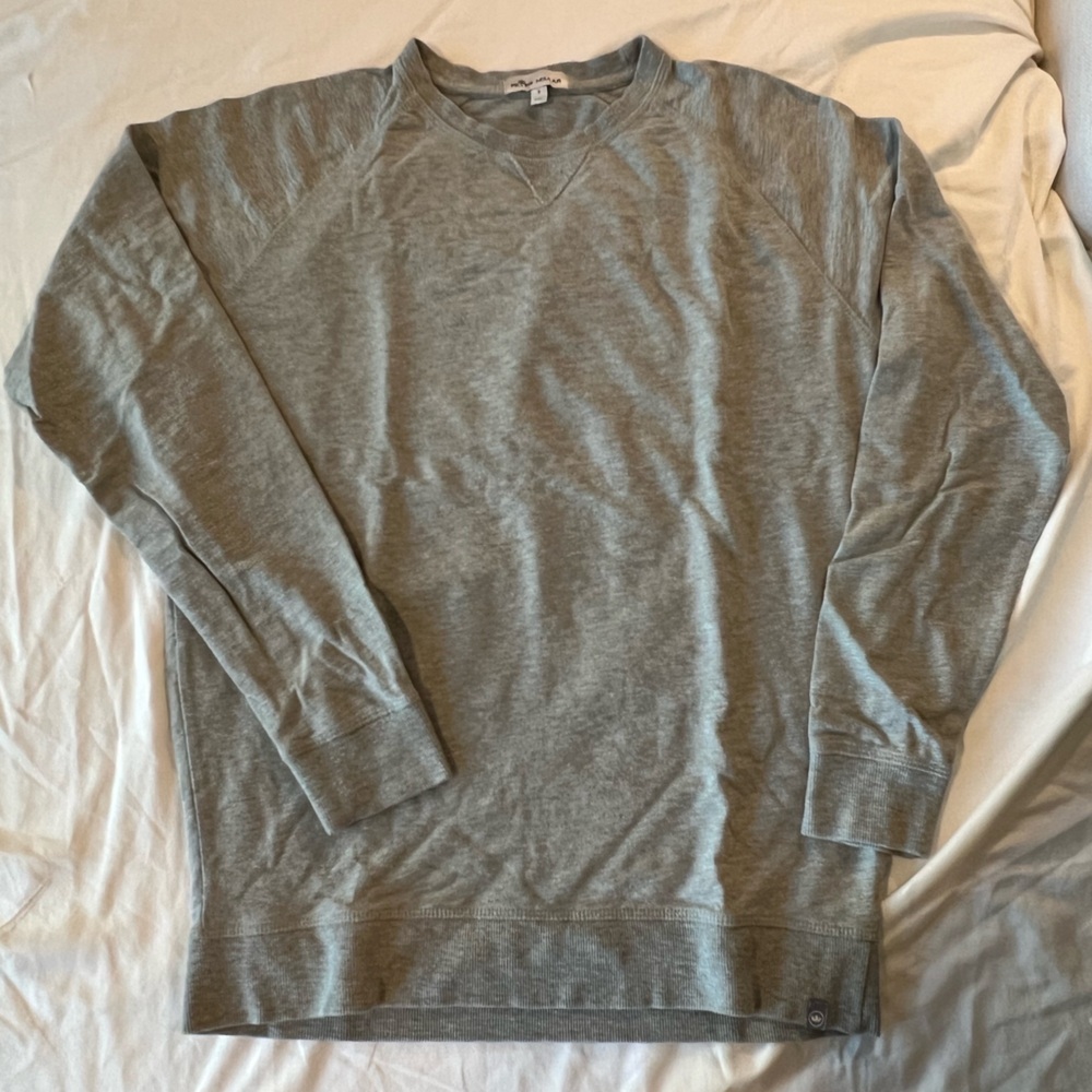 Peter Millar Gray Sweater - Small